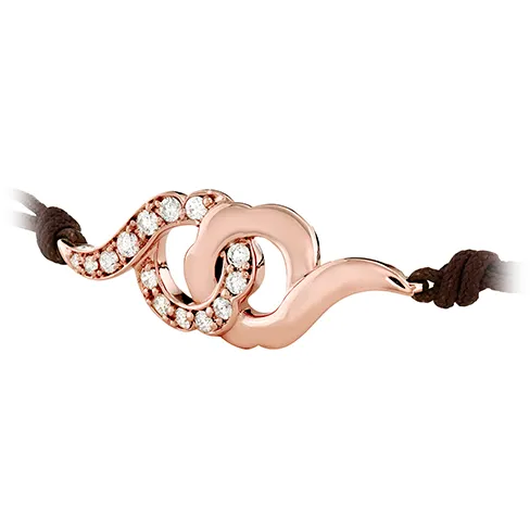 Hearts On Fire Lorelei Cord Bracelet