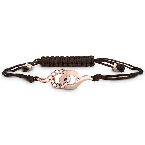 Hearts On Fire Lorelei Cord Bracelet