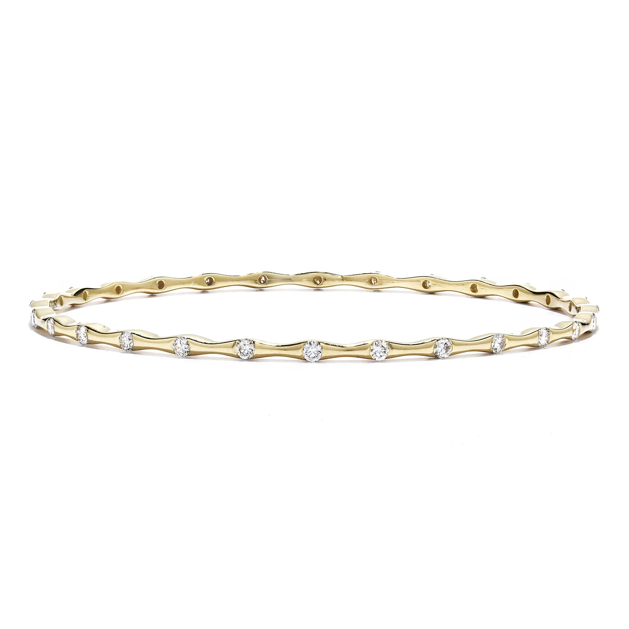Hearts On Fire Progression Diamond Bangle