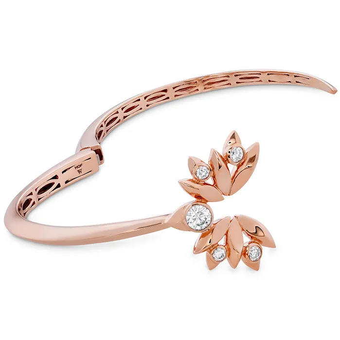 Hearts On Fire White Kites Bird Diamond Bangle