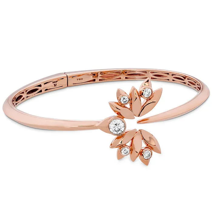 Hearts On Fire White Kites Bird Diamond Bangle