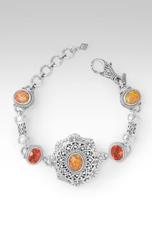 Holy Confidence Bracelet? in Tuscan Sun Simulated Opal & Padparadscha Lab Created Sapphire