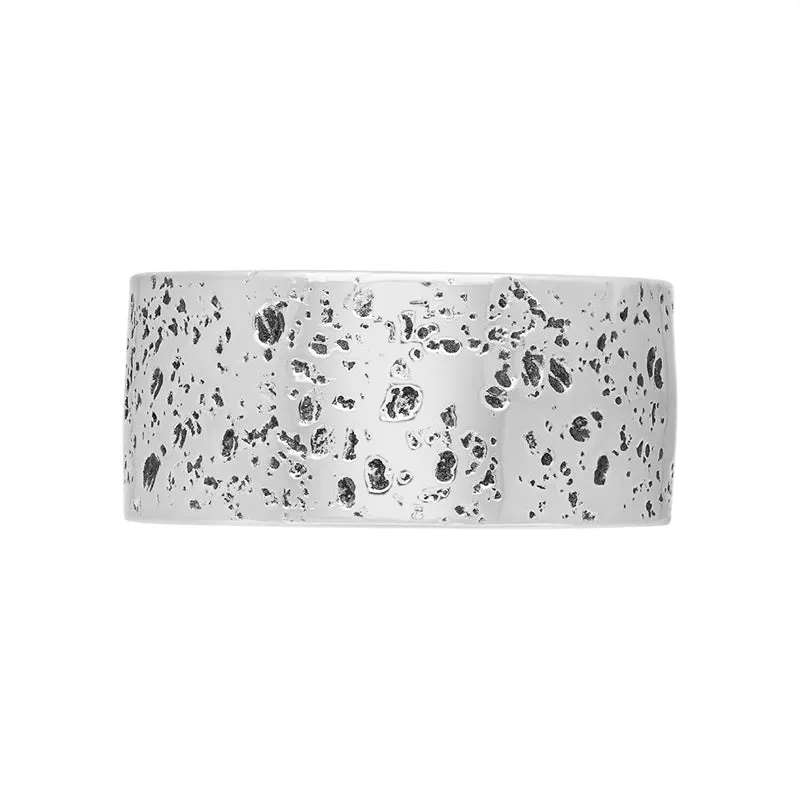 Hot Diamonds Sterling Silver Distressed Heavy Ring D