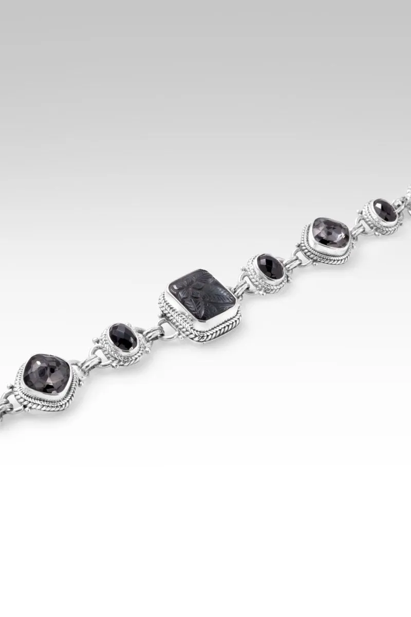 Inner Harmony Bracelet? in Hematine, Odyssey Black Knight? Mystic Quartz & Black Spinel