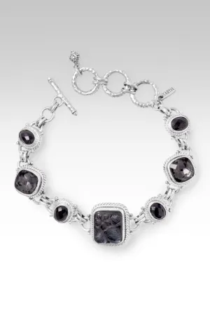 Inner Harmony Bracelet? in Hematine, Odyssey Black Knight? Mystic Quartz & Black Spinel