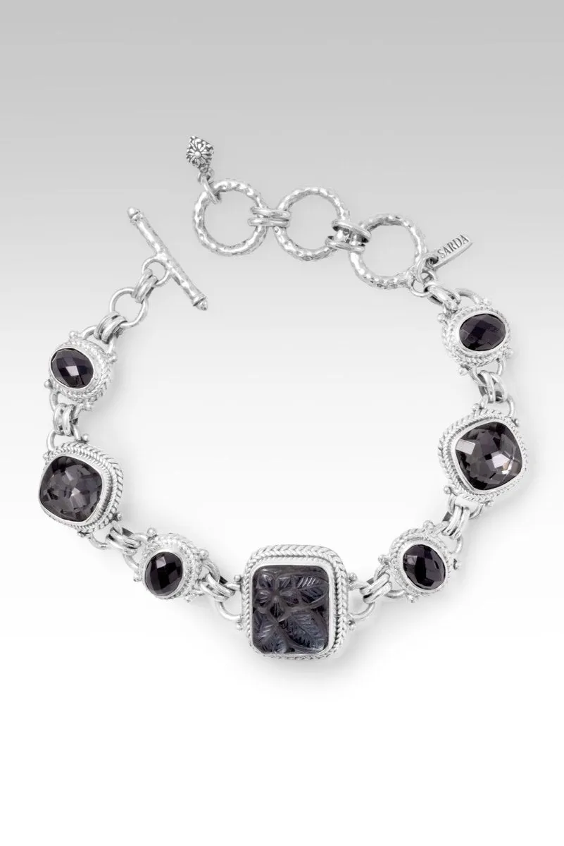 Inner Harmony Bracelet? in Hematine, Odyssey Black Knight? Mystic Quartz & Black Spinel