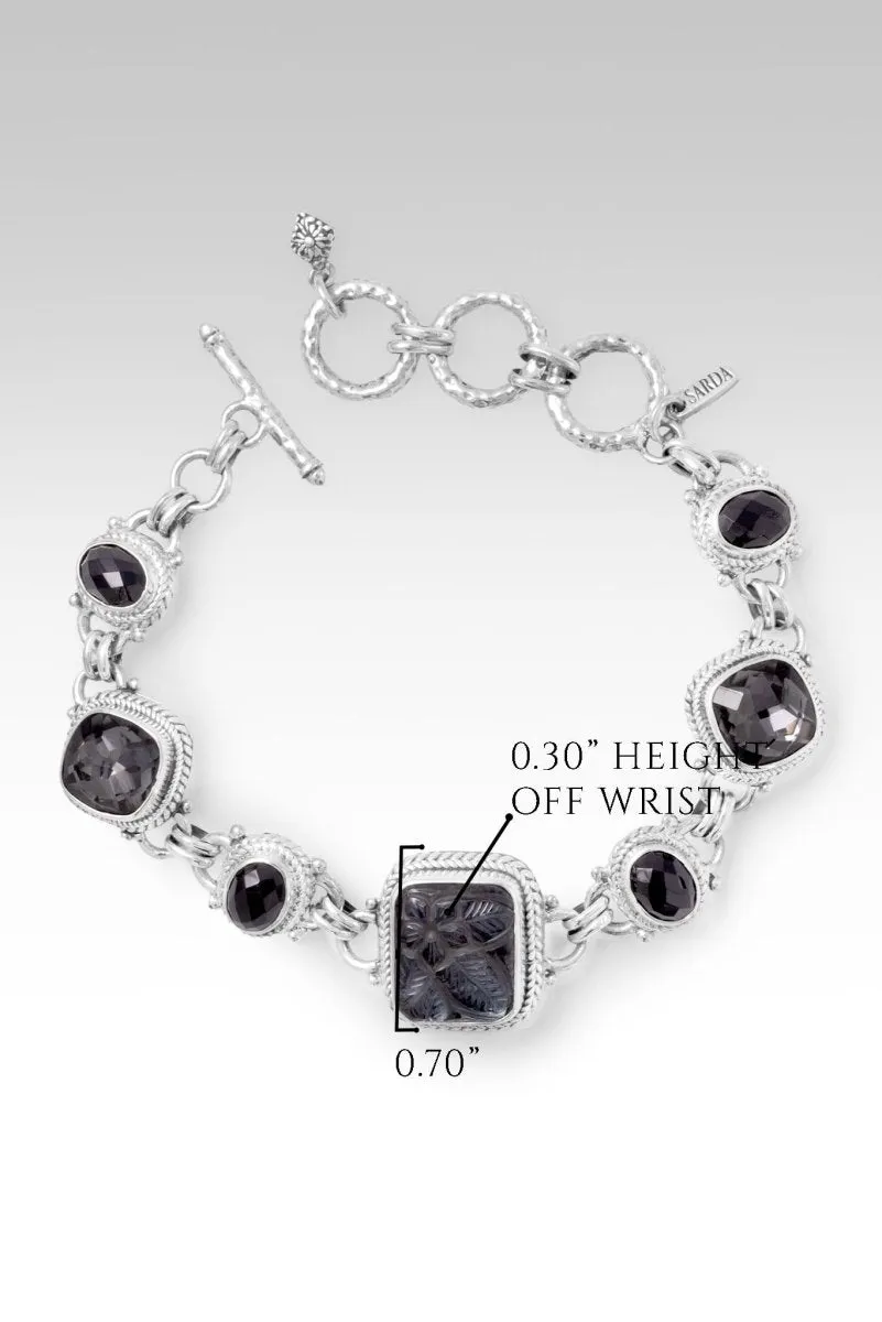 Inner Harmony Bracelet? in Hematine, Odyssey Black Knight? Mystic Quartz & Black Spinel