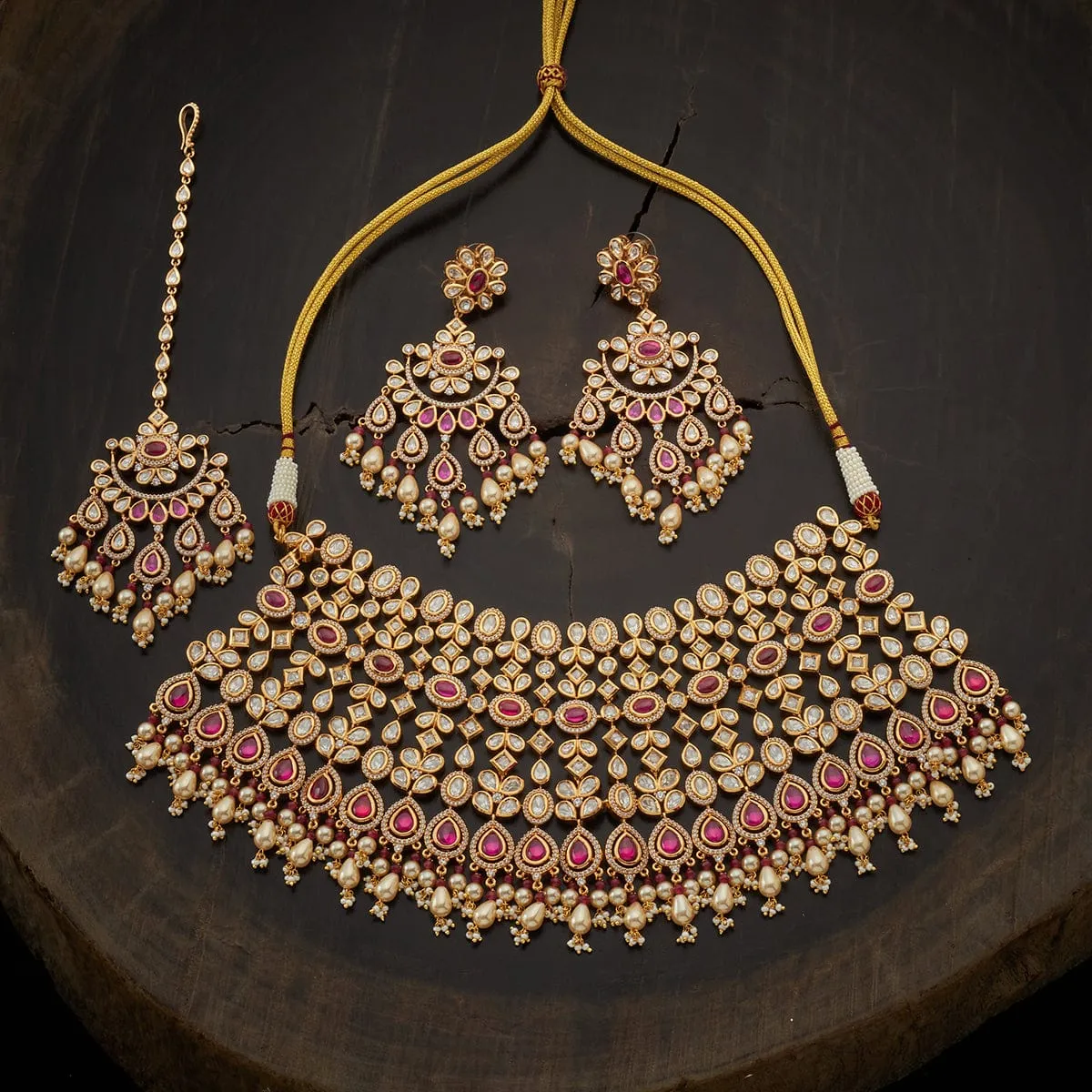 Kundan Necklace 145051