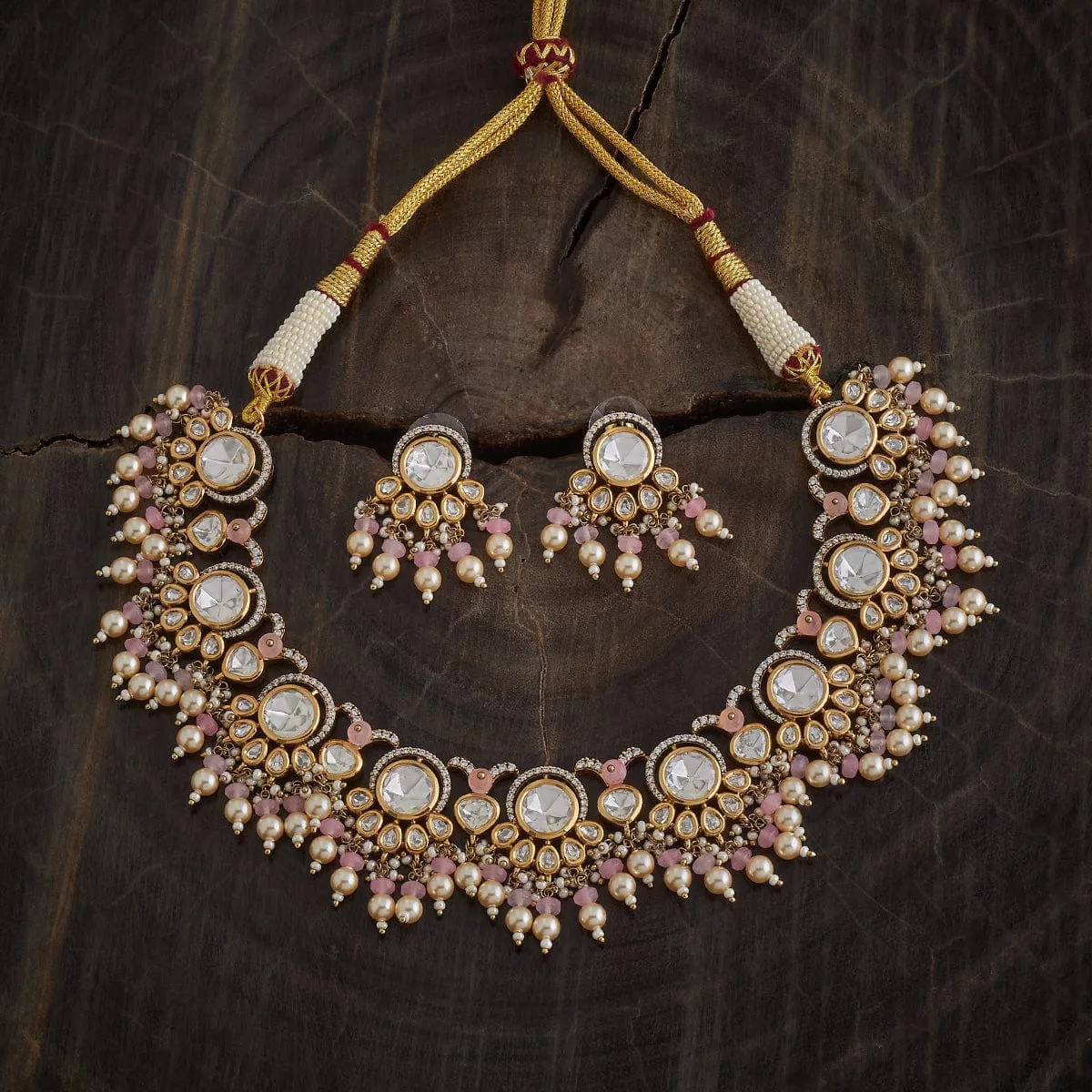 Kundan Necklace 165873