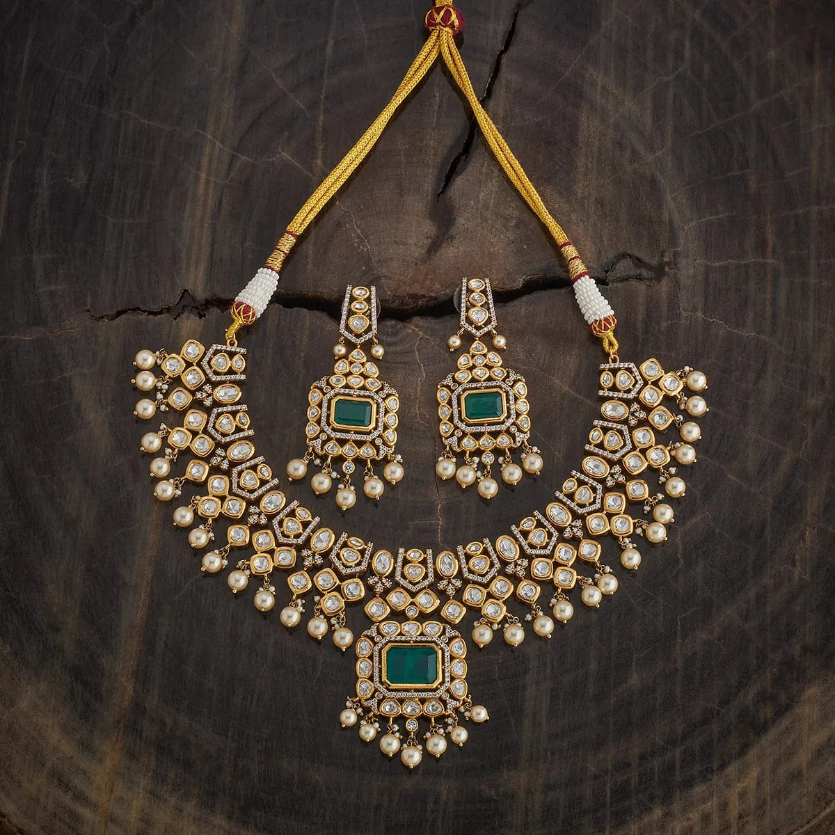 Kundan Necklace 174053