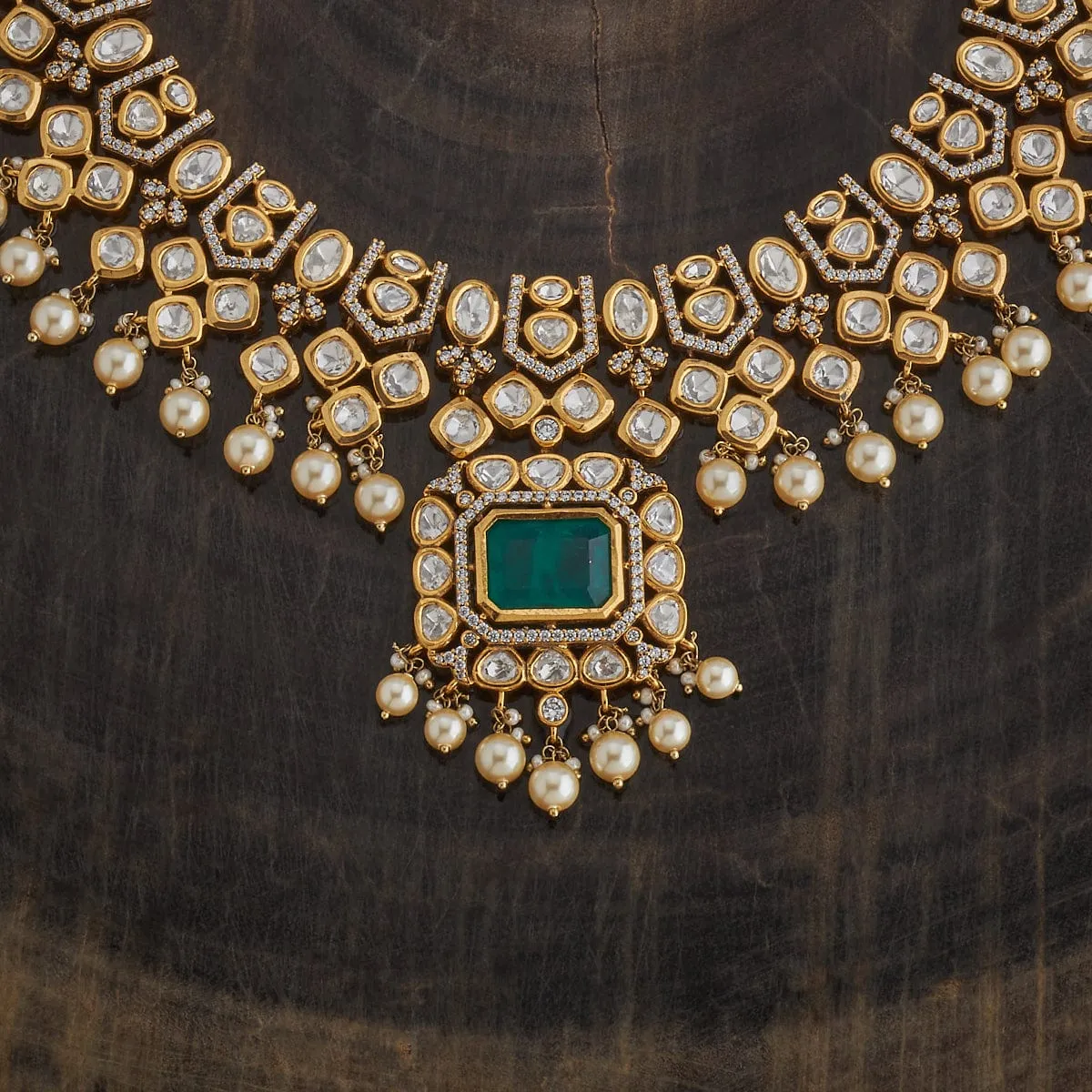 Kundan Necklace 174053