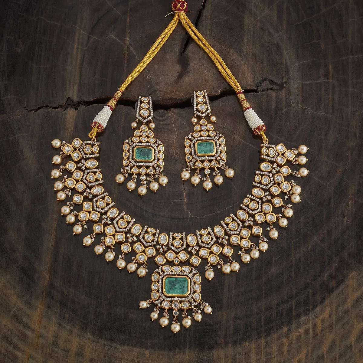 Kundan Necklace 174053