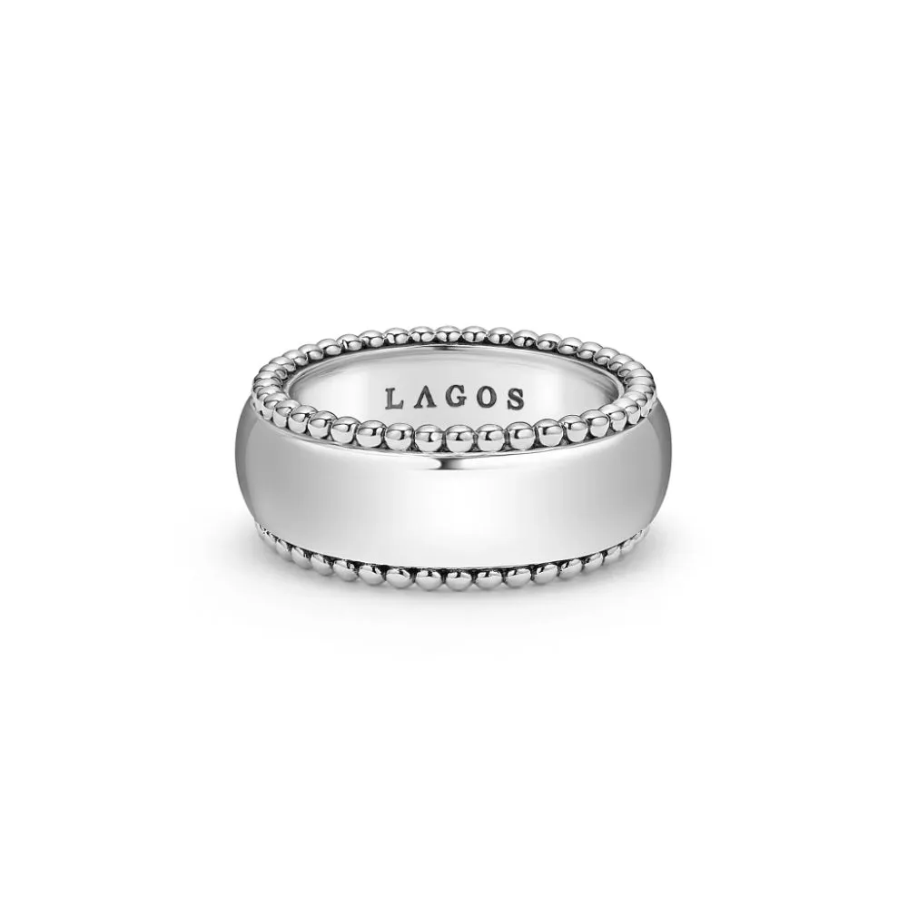 Lagos Anthem Sterling Silver Band Ring