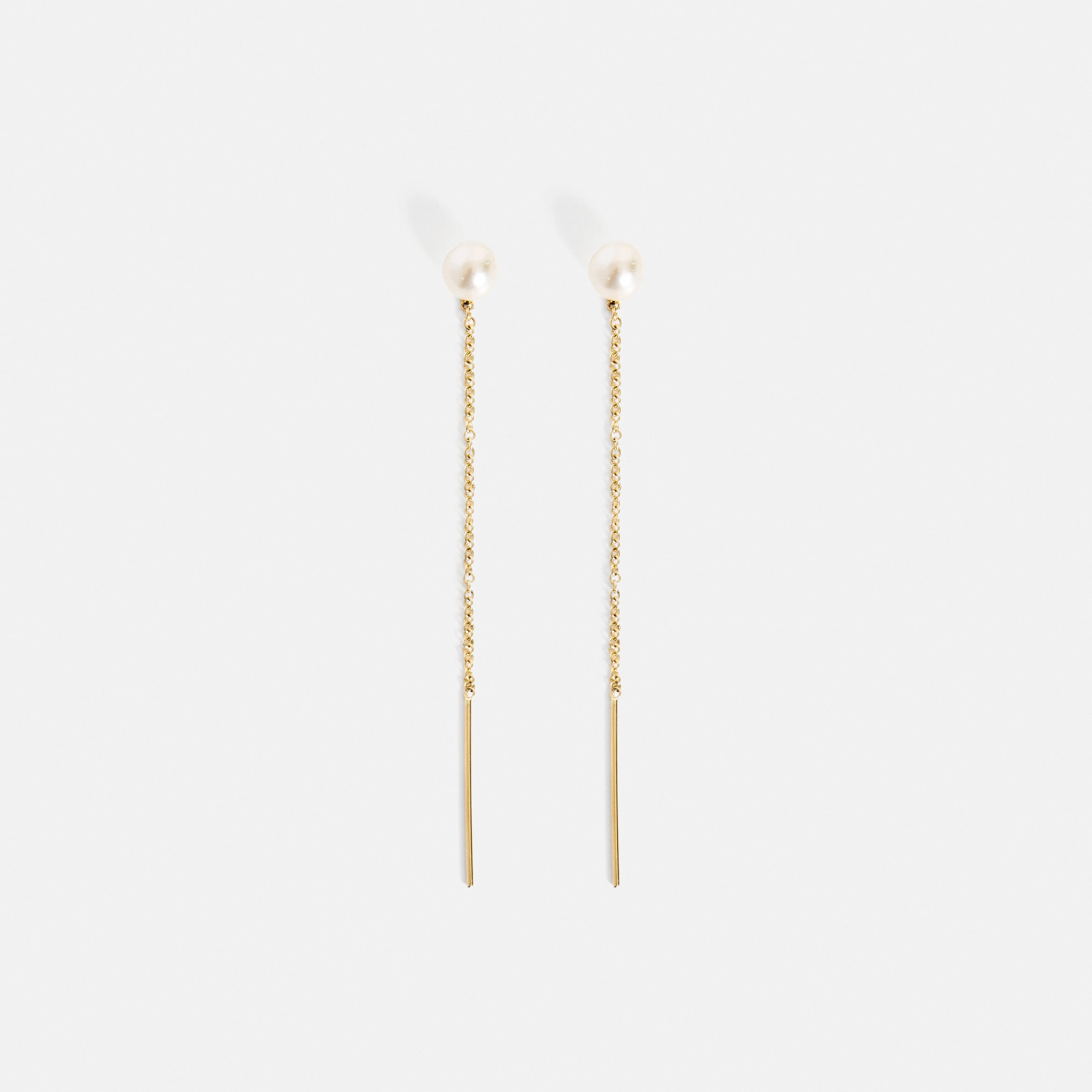 Lili Earrings with Pearls