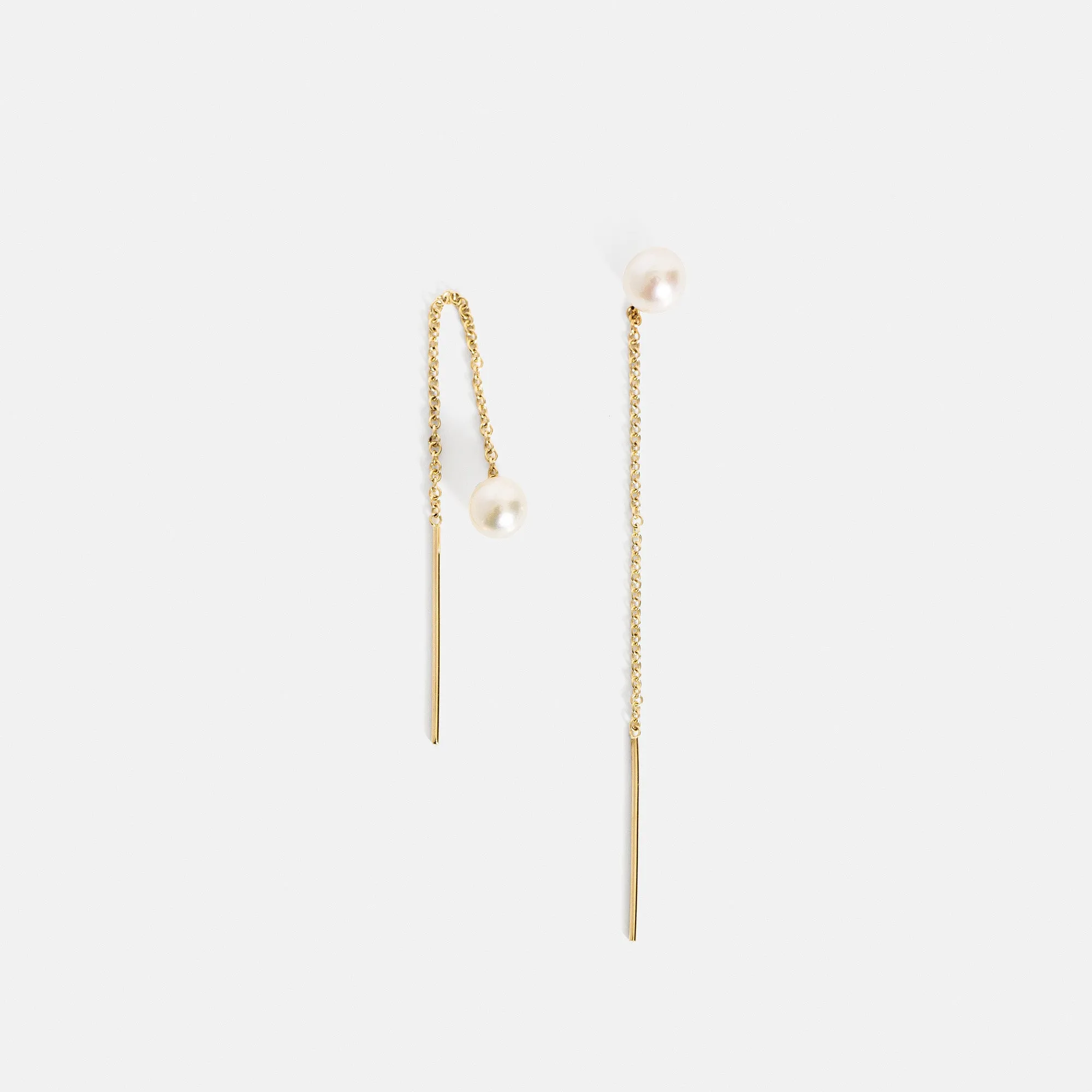 Lili Earrings with Pearls