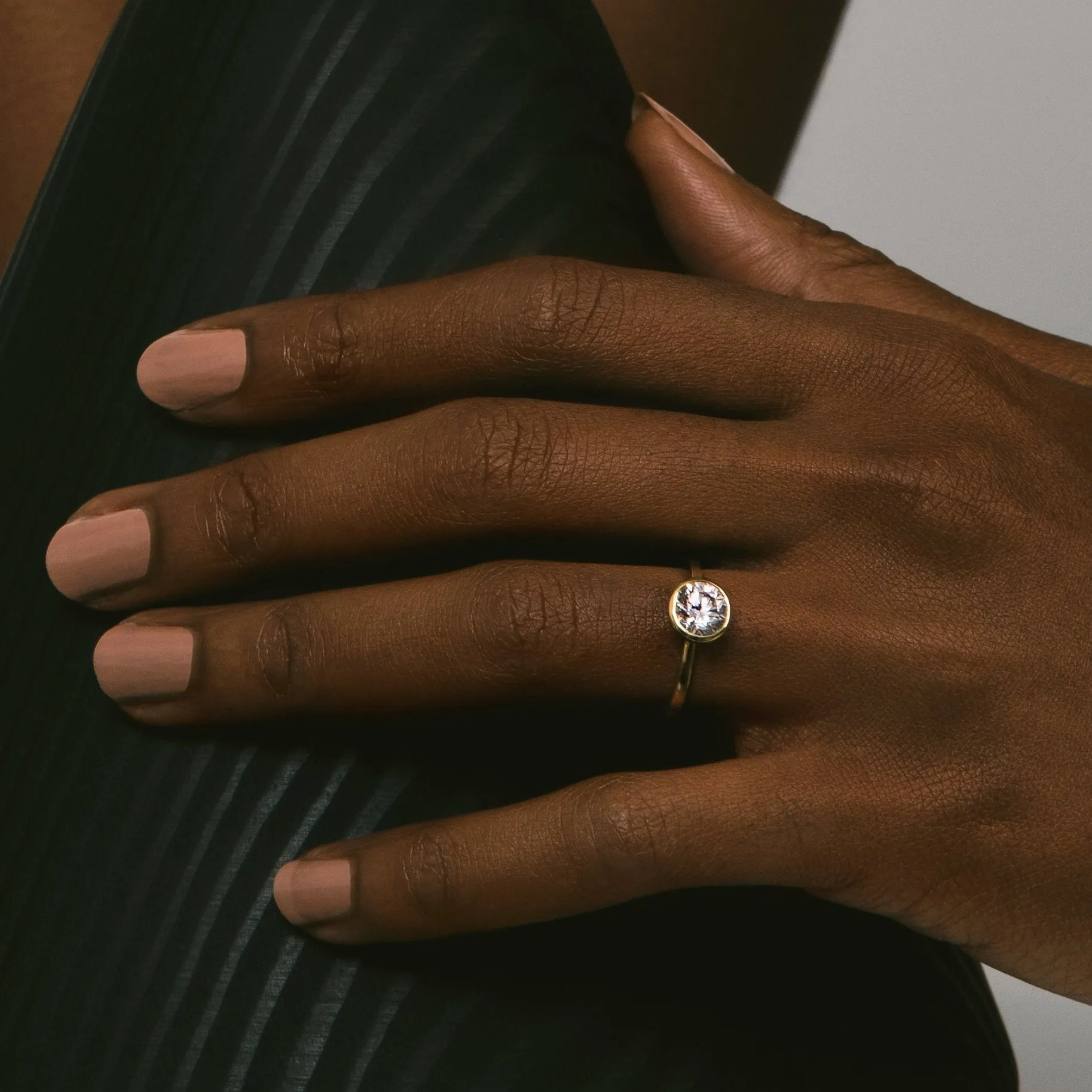 Mana Ring with 1.00ct Lab-grown Diamond in Gold