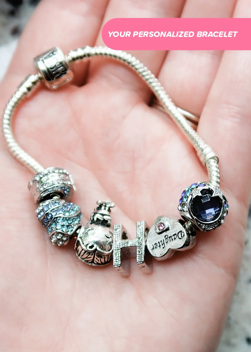 Miss A Bead Charm - Alphabet 1