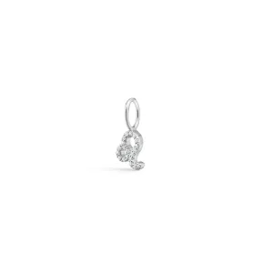 My Zodiac Pav?? Leo 18K Whitegold Pendant w. Diamonds