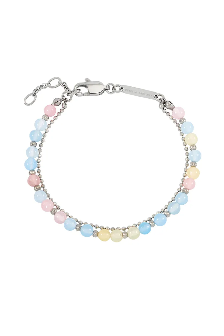 Pastel Multi Gemstone Duo Bracelet