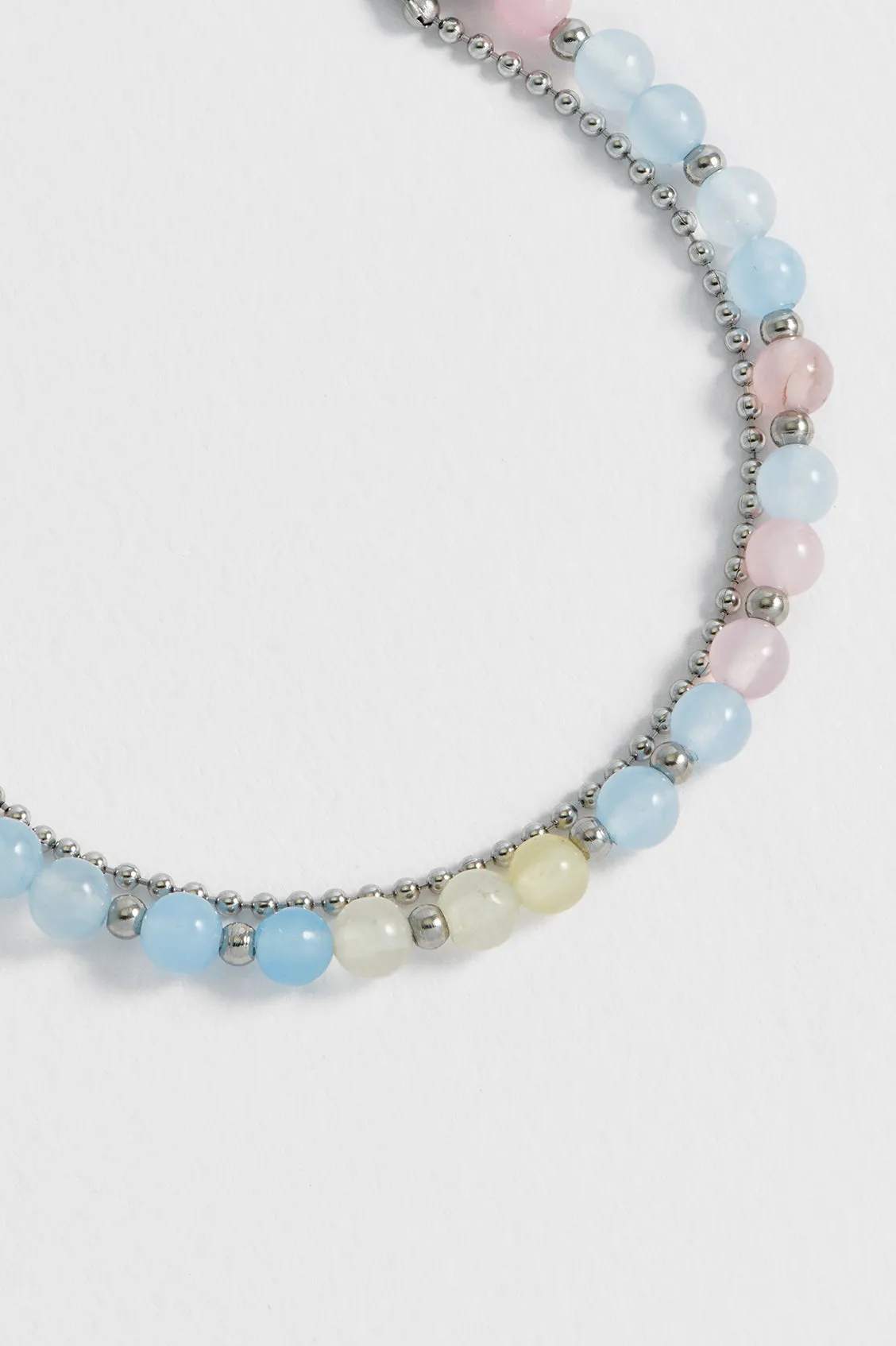 Pastel Multi Gemstone Duo Bracelet
