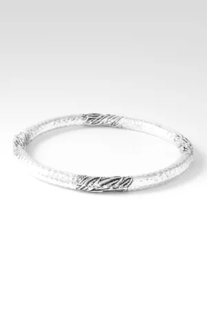 Peace Be Still Bangle? in Leaves