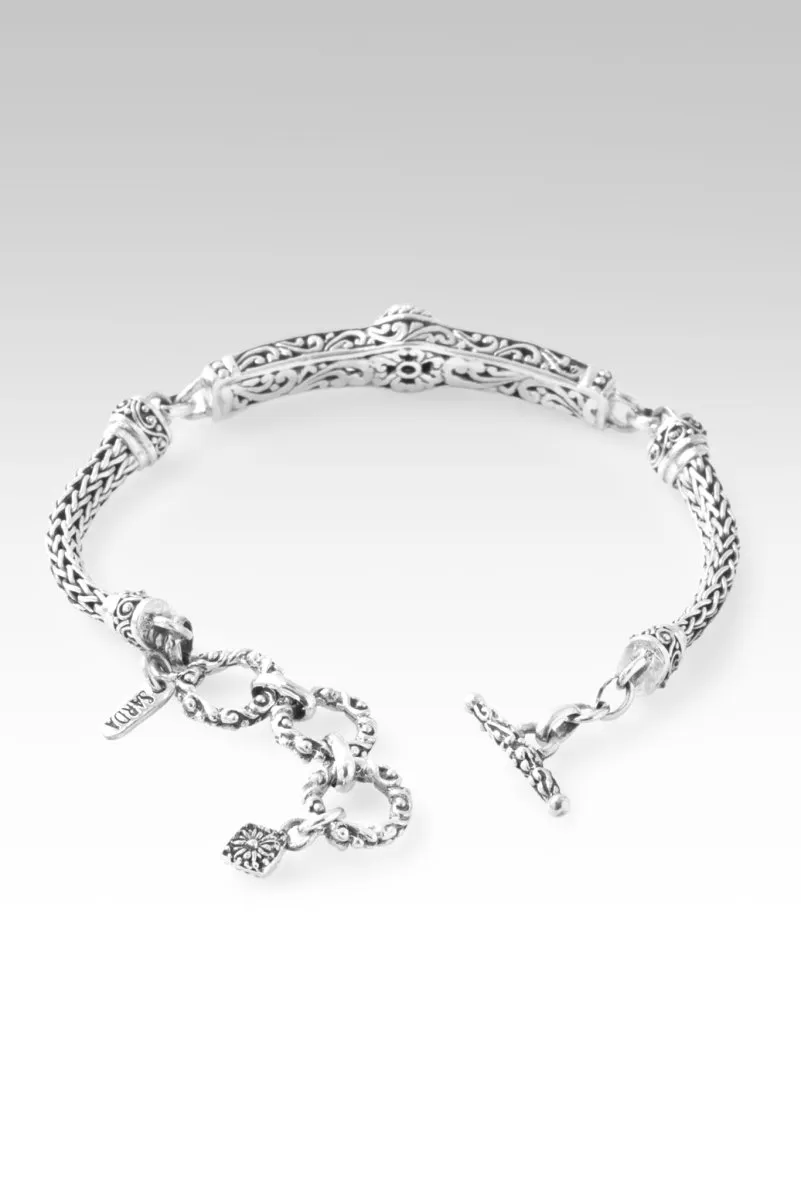Pure Joy Bracelet? in Mercury Mist? Mystic Topaz