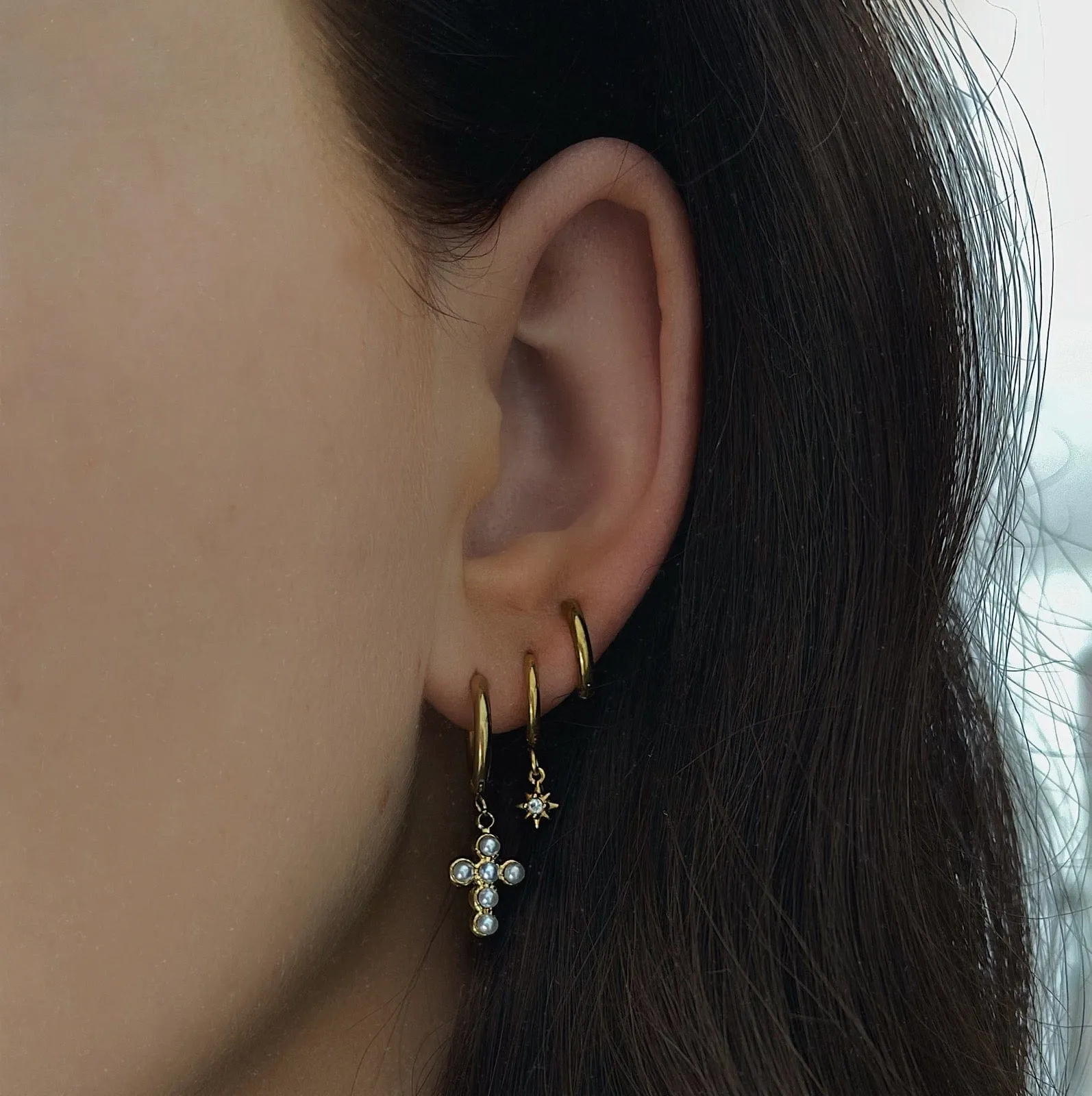 Radiance Hoop Earrings