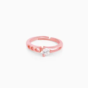 Rose Gold Zircon Bliss Ring