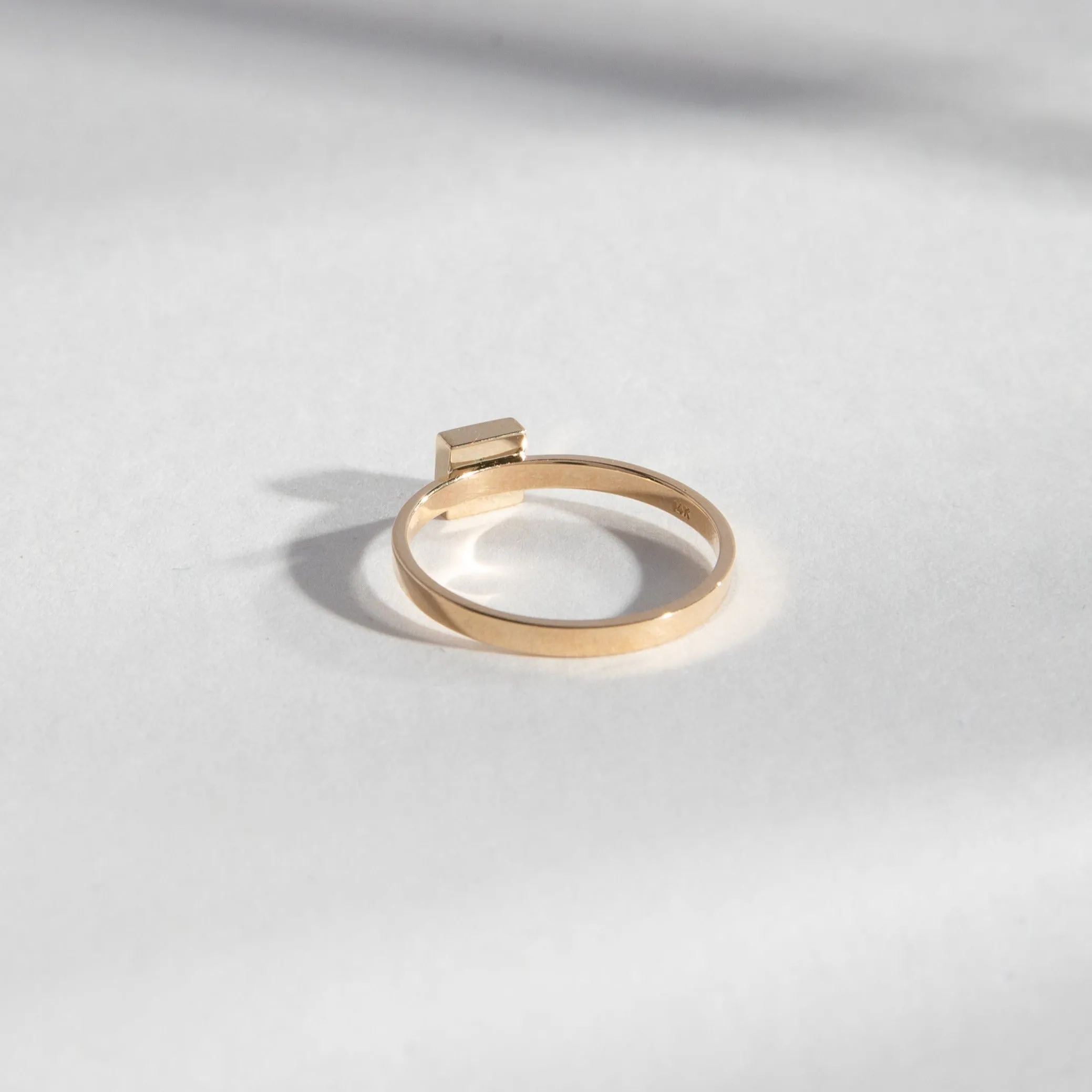 Sada Ring with Lab-grown diamond