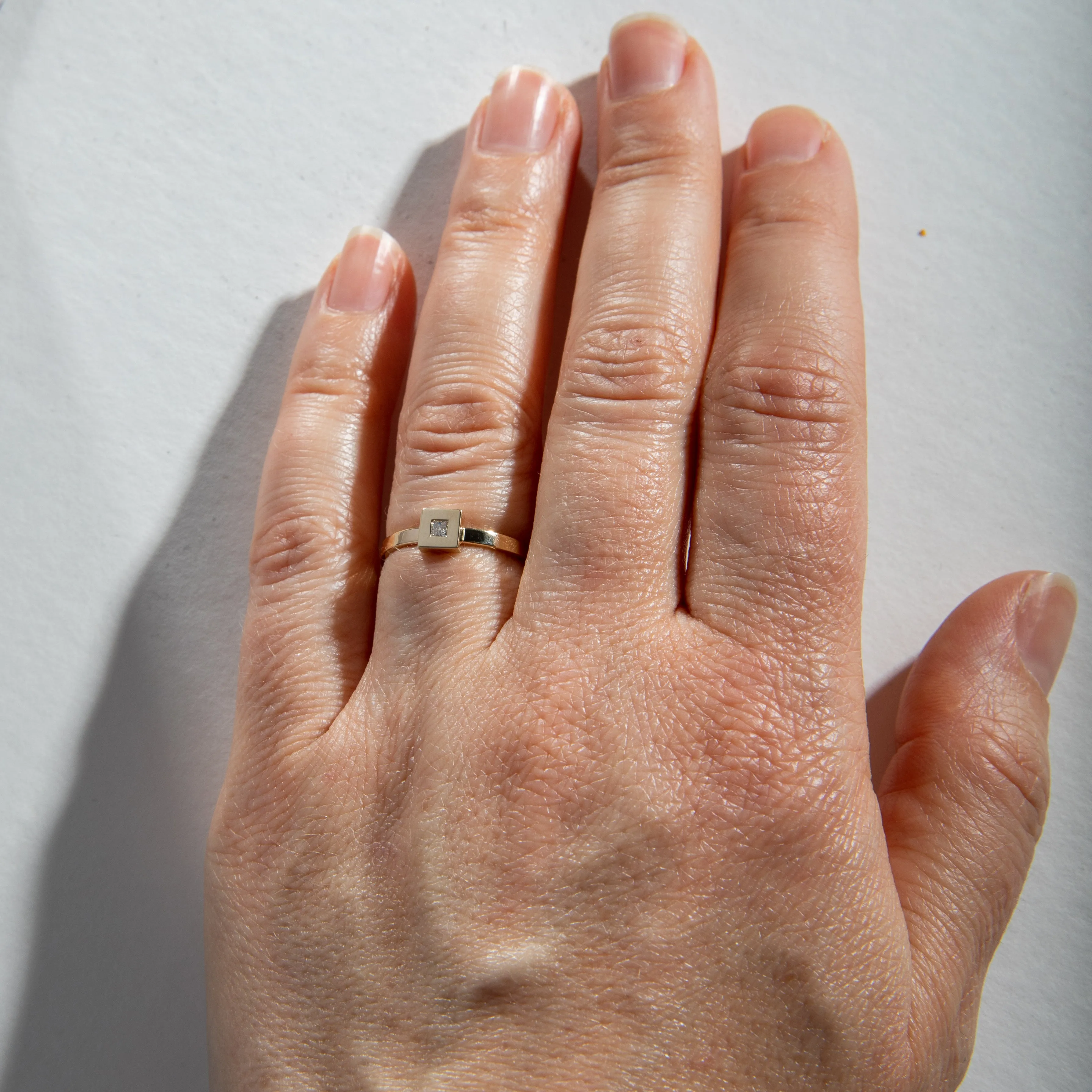 Sada Ring with Lab-grown diamond