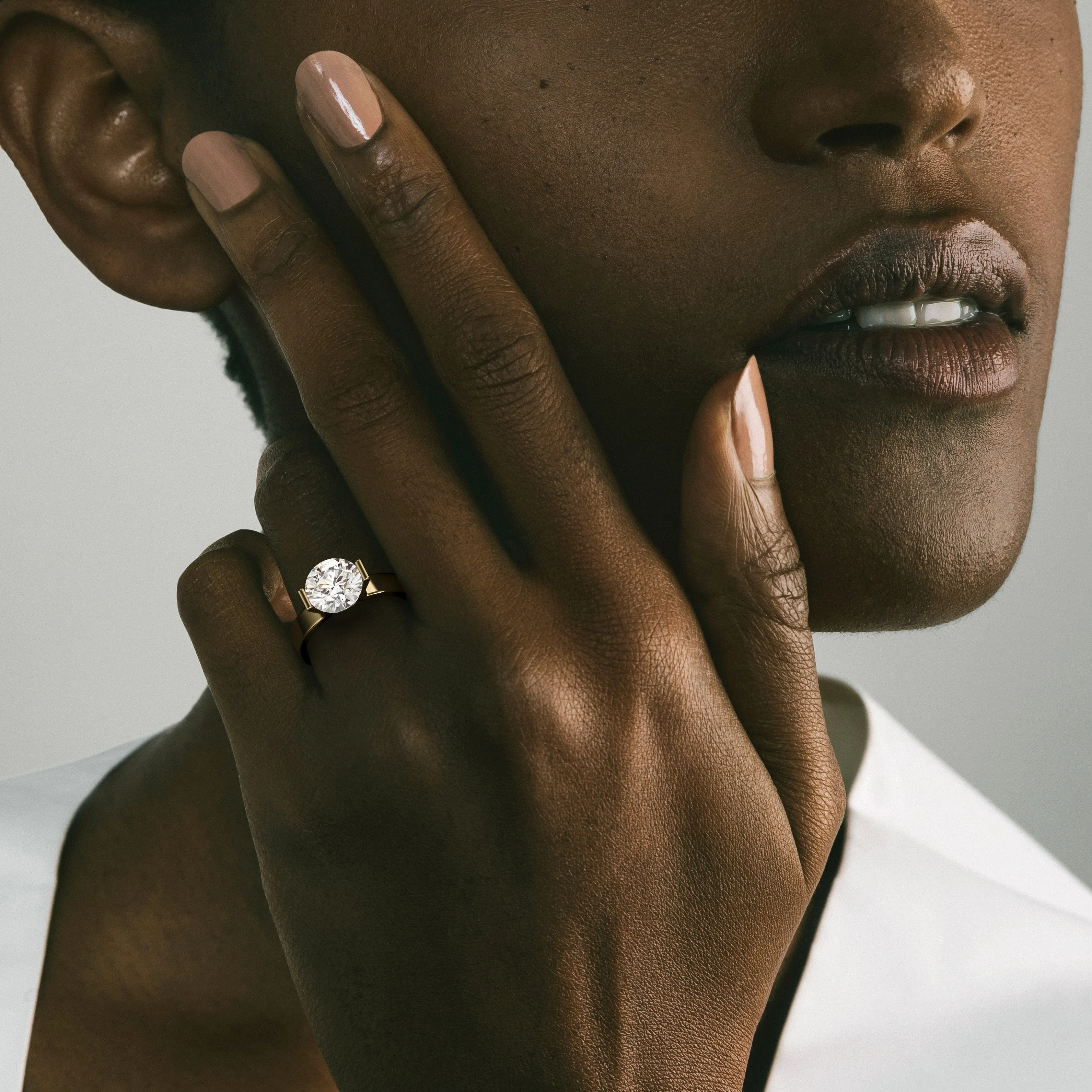 Silva Ring with 2.50ct Natural Diamond in Gold