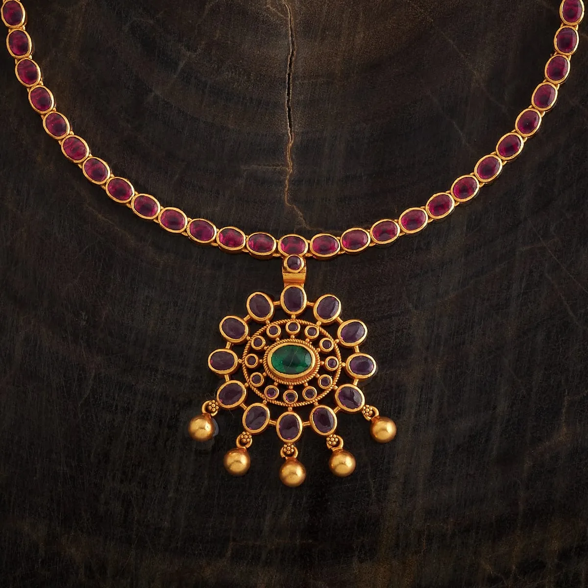 Silver Temple Necklace 137301