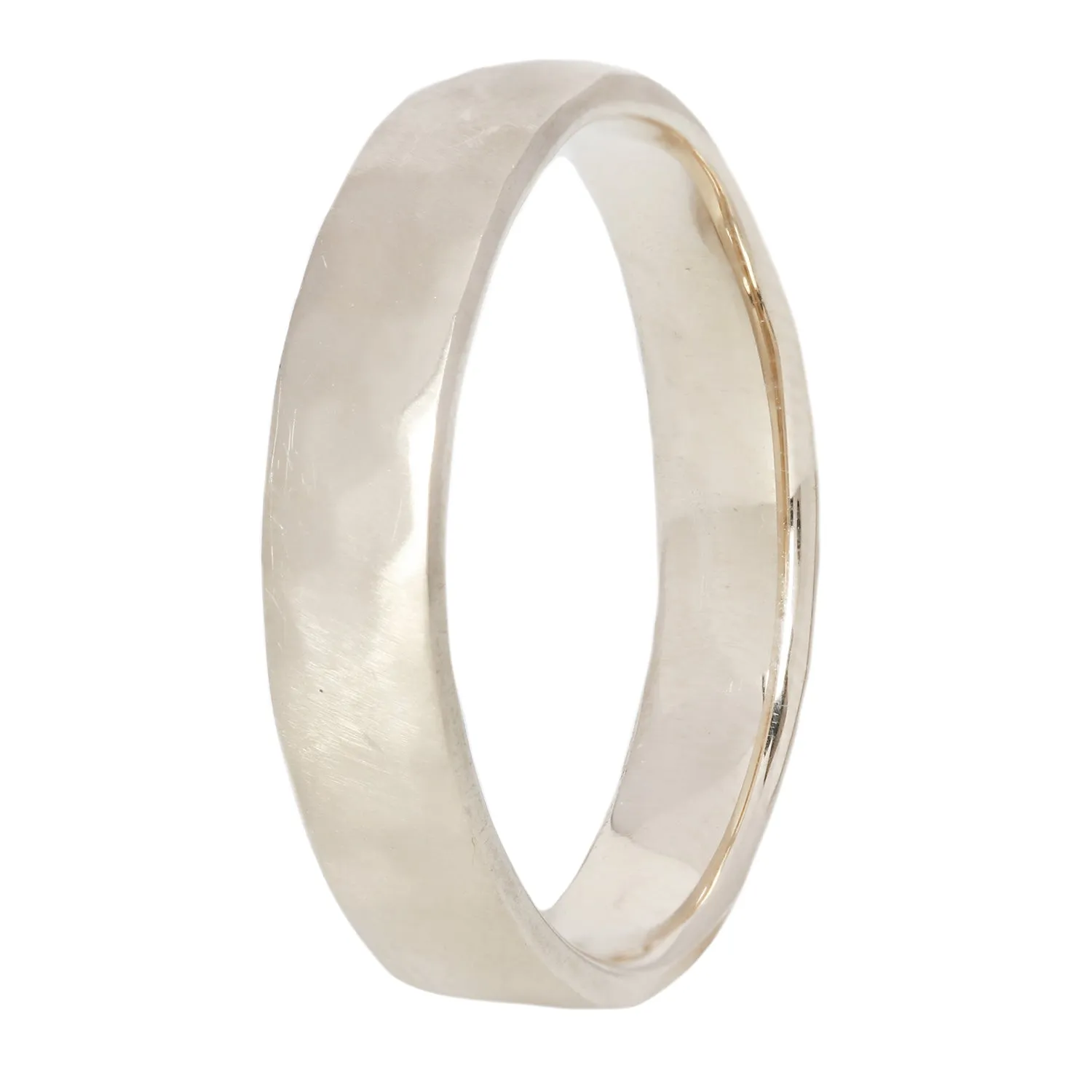 Square Edge Hammered Band