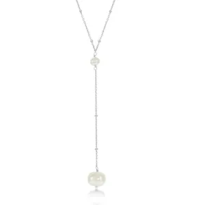 Sterling Silver Beads By The Yard FWP Lariat Necklace