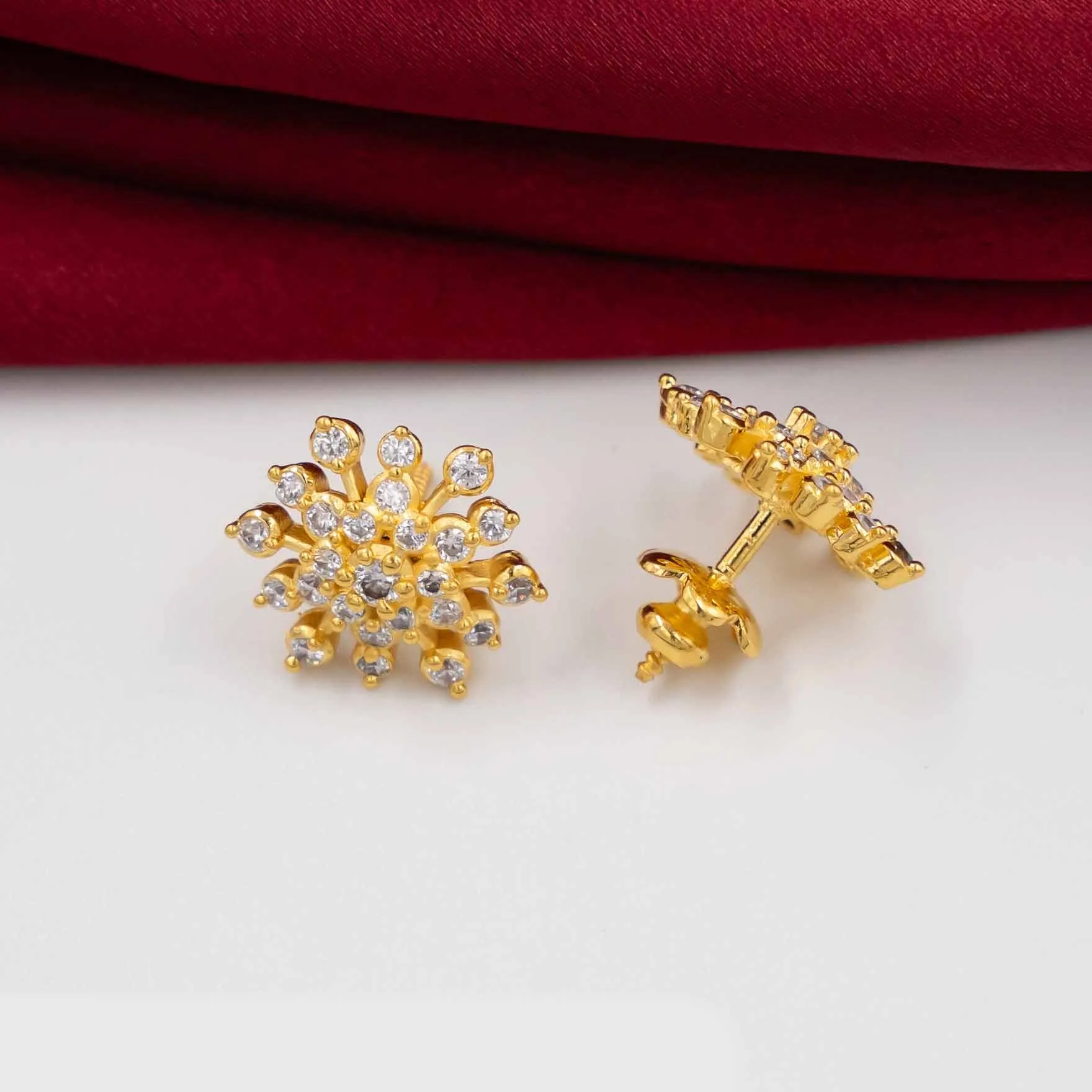 Stone earring PSST104W-041