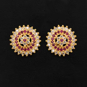 Stone earring PSST124WR-041