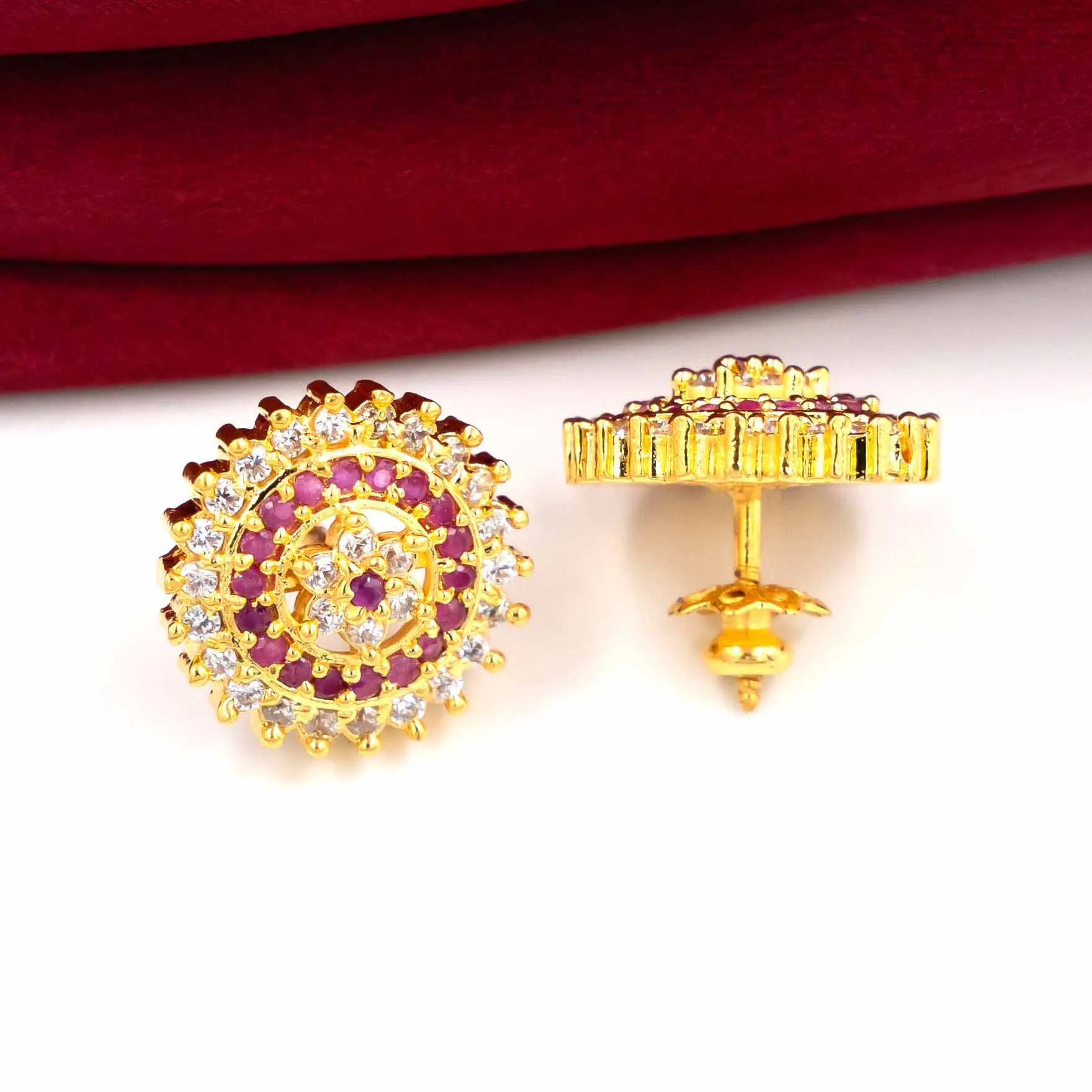 Stone earring PSST124WR-041