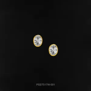 STONE EARRING PSST517W-001