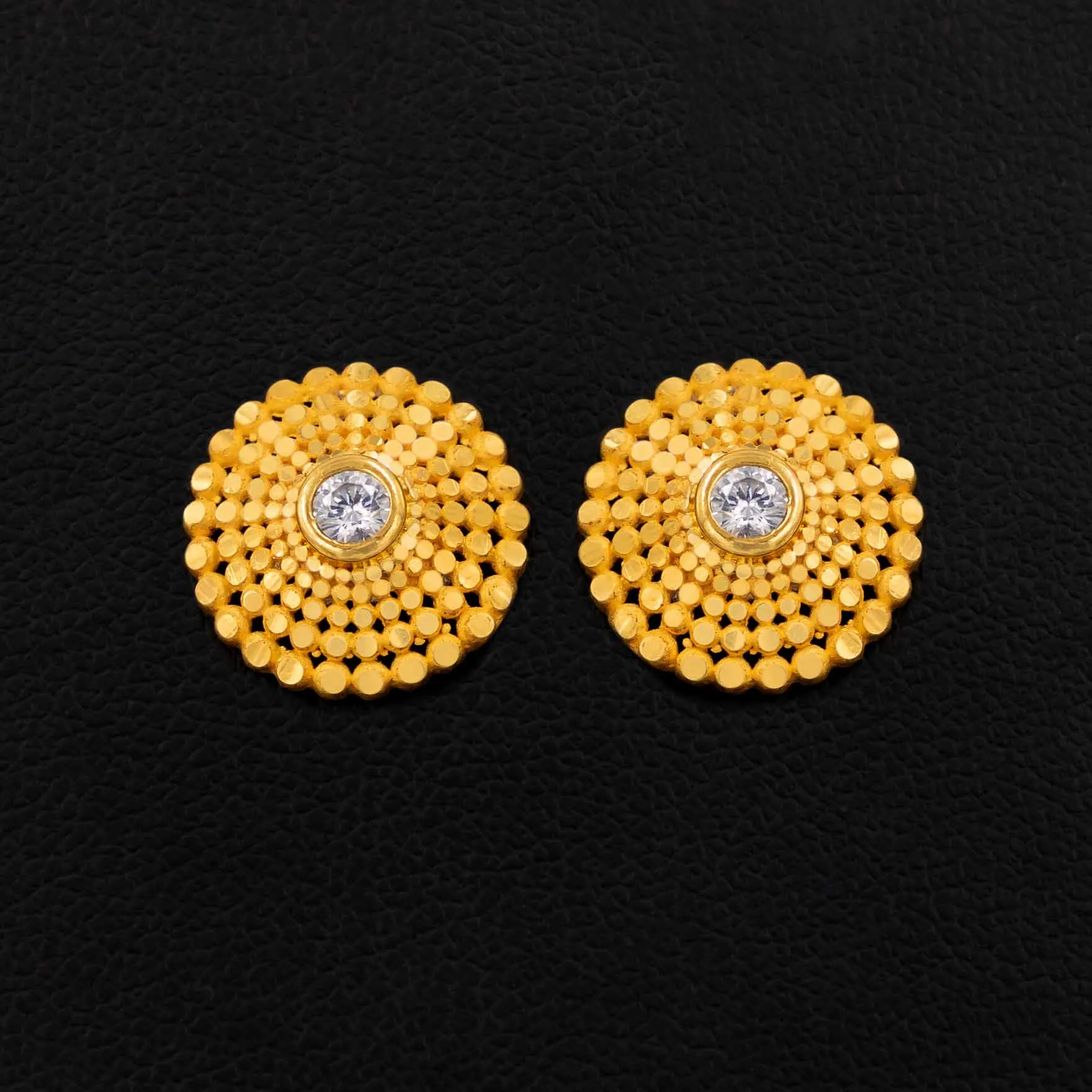 Stone earring PSST91W-09
