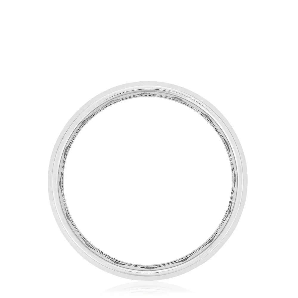 Tacori 18k Diamond High Polish Finish Men's Wedding Band