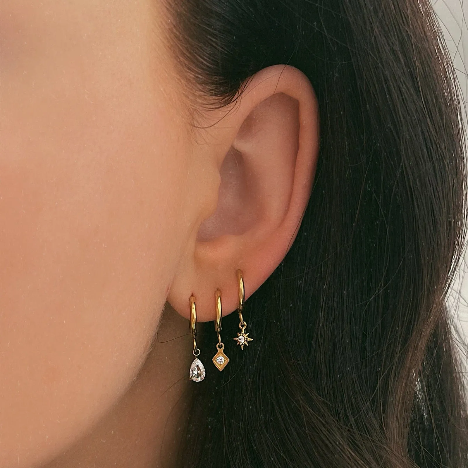 Una Hoop Earrings