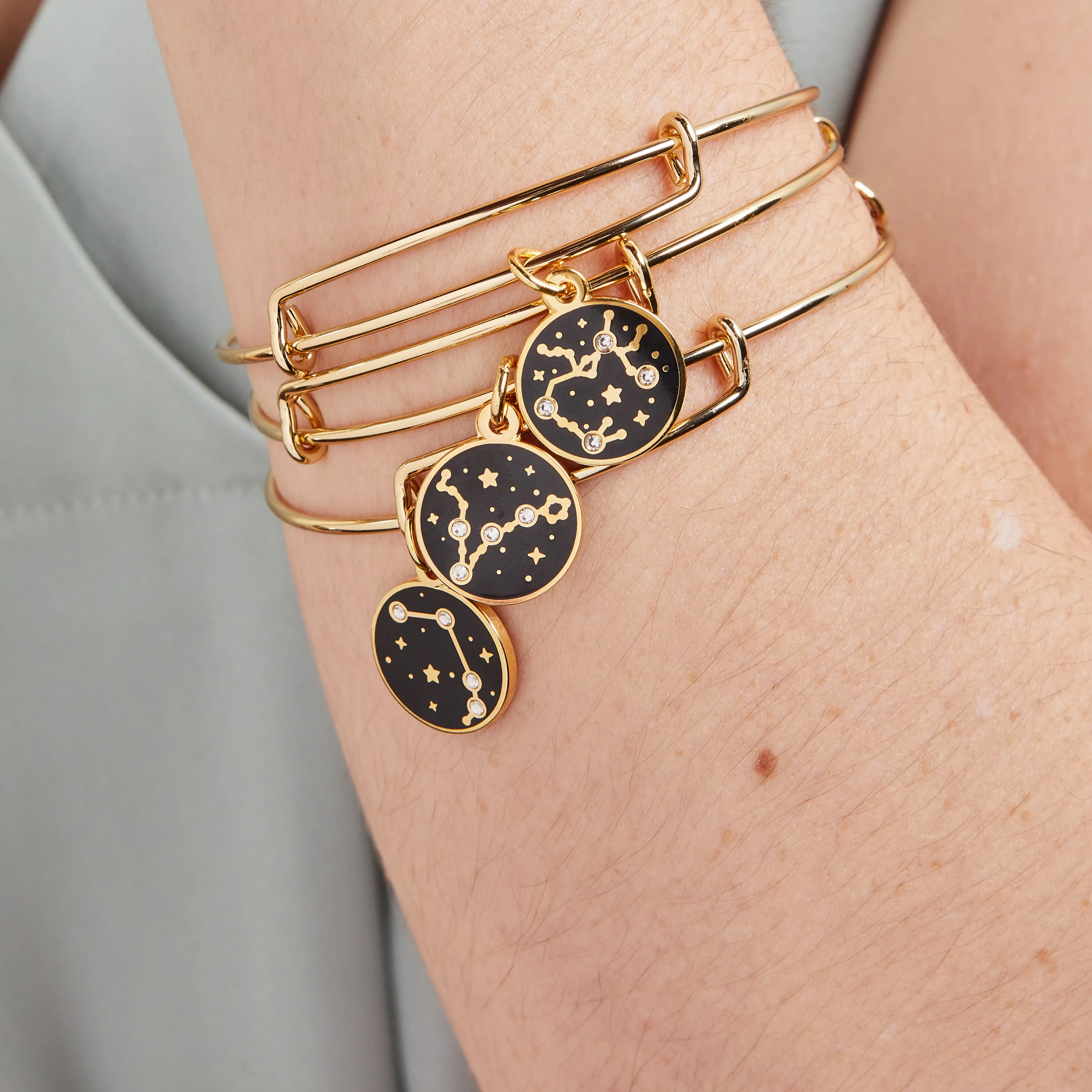 Virgo Zodiac Charm Bangle