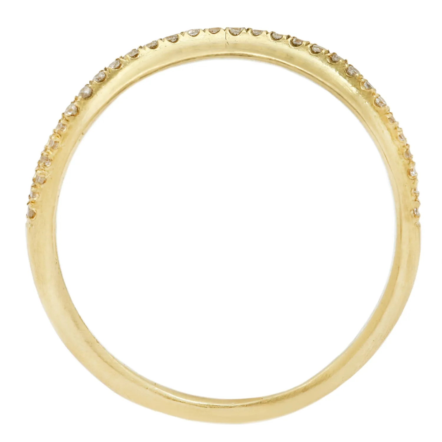 Wave Pav?? Diamond Ring