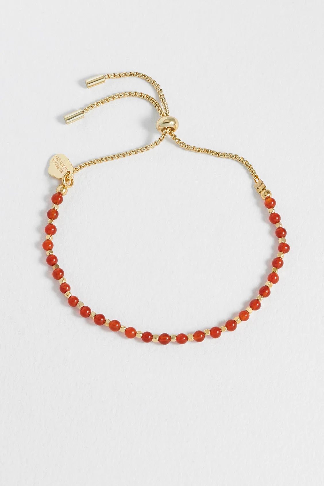Wellness Red Agate Gemstone Amelia Bracelet