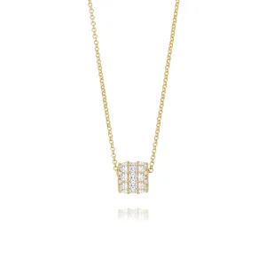 Women Imperial Crown Necklace