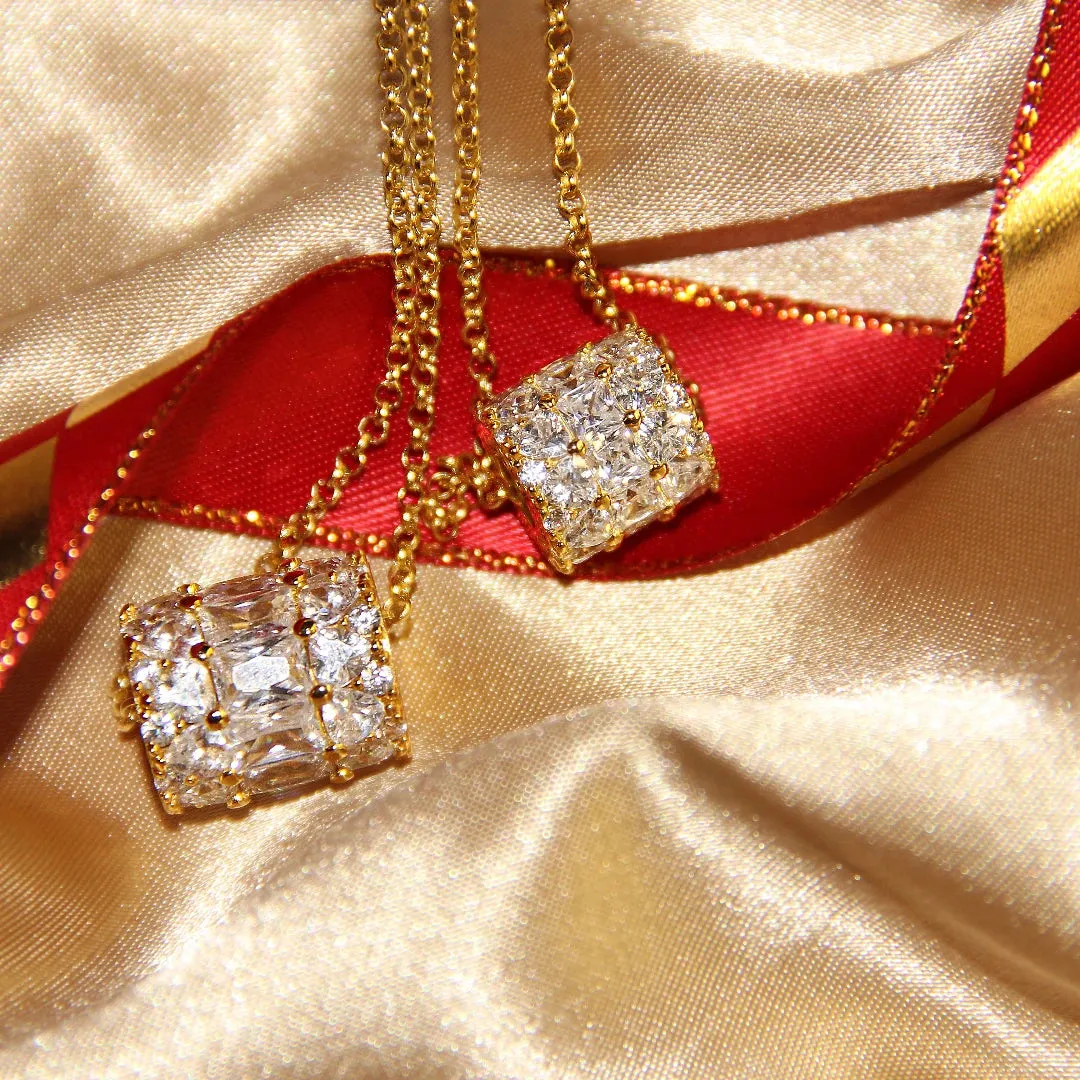 Women Imperial Crown Necklace
