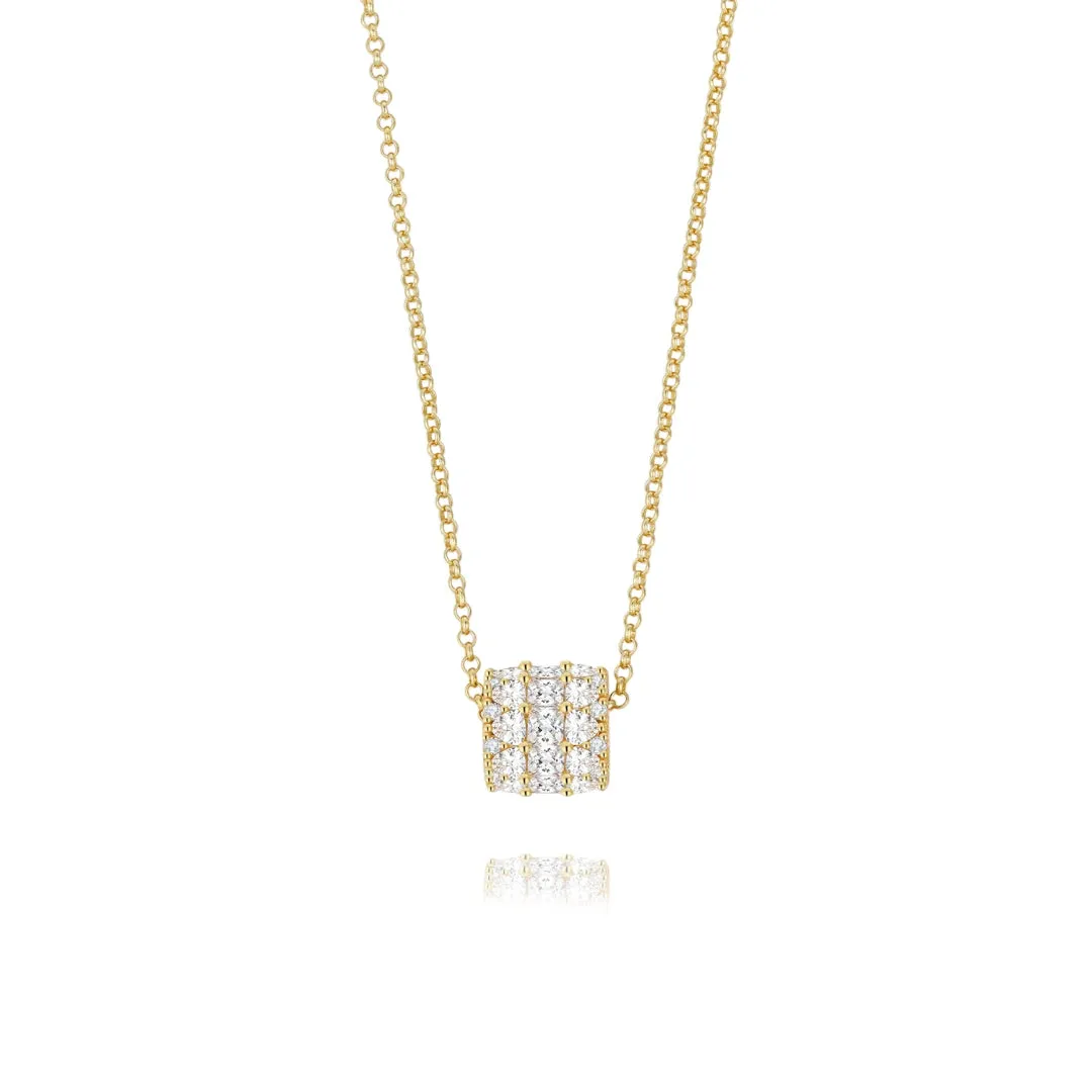 Women Imperial Crown Necklace