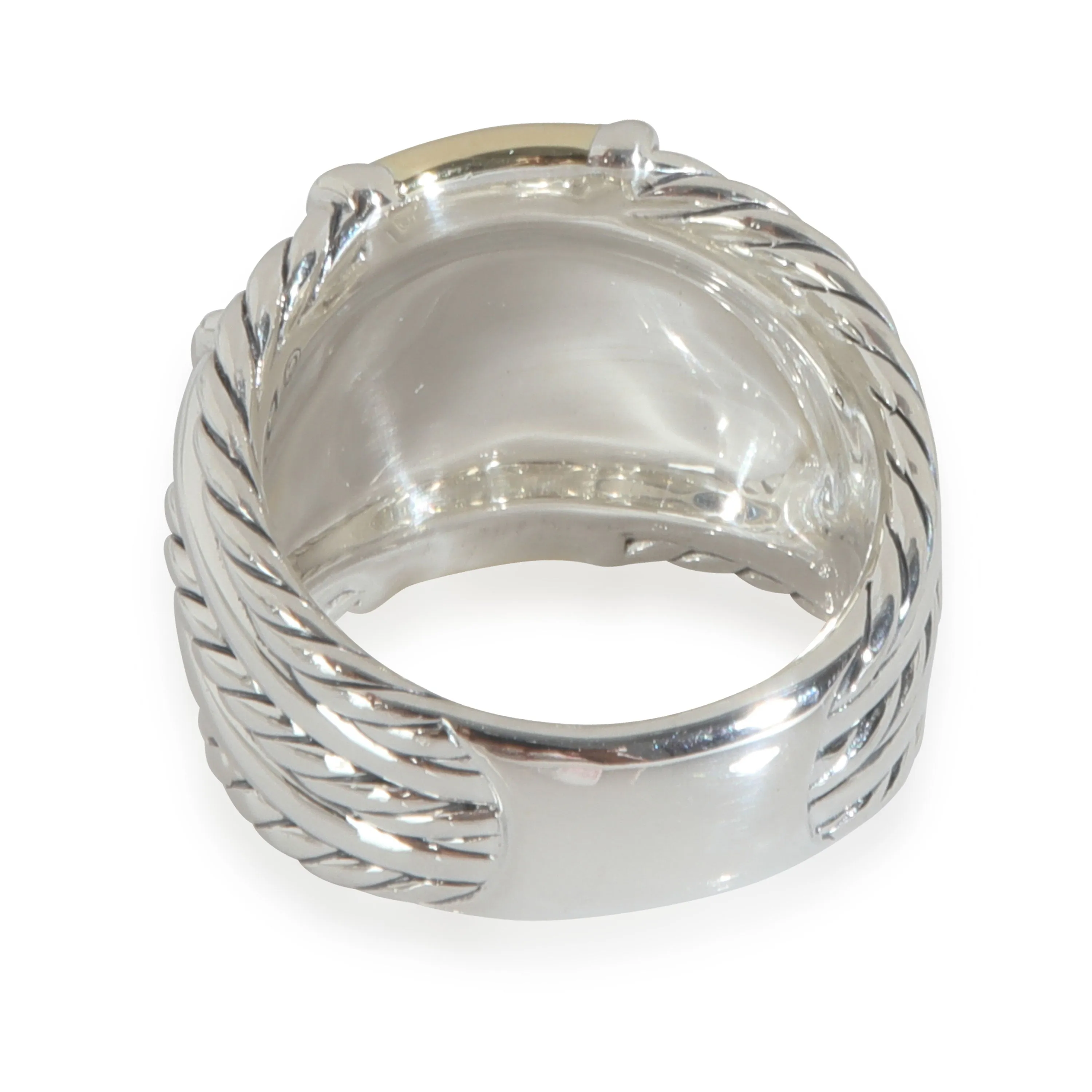 Yellow Gold & Sterling Silver  Metro 5 Band Ring